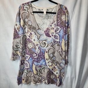 Chico's tunic sweater.